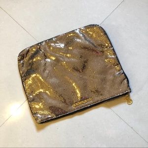 Victoria’s Secret Gold Sparkly Bag